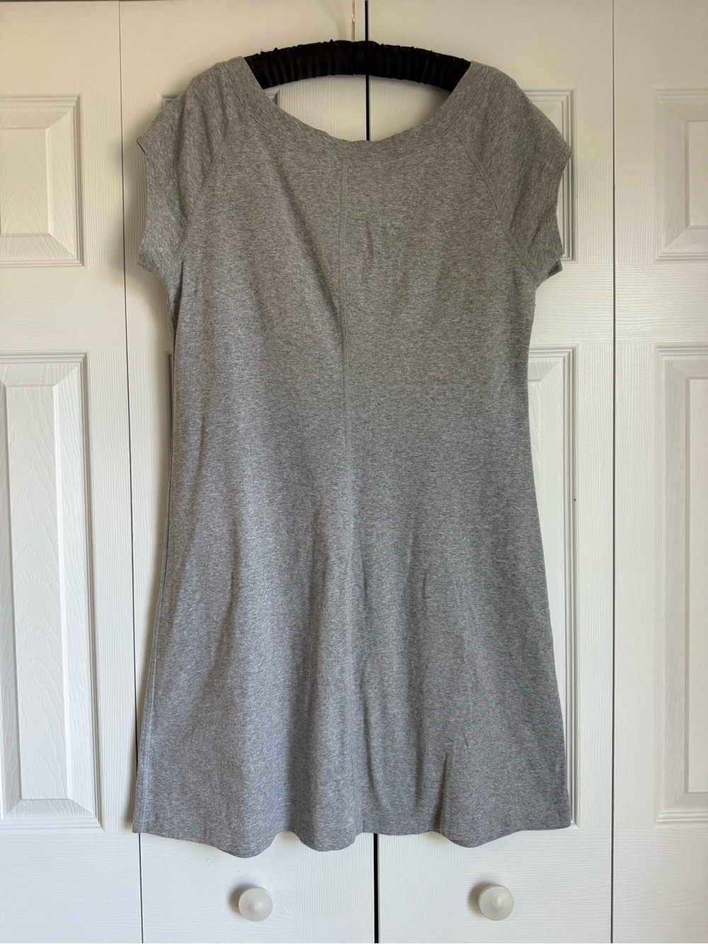 Women's Grey T-Shirt Dress XL